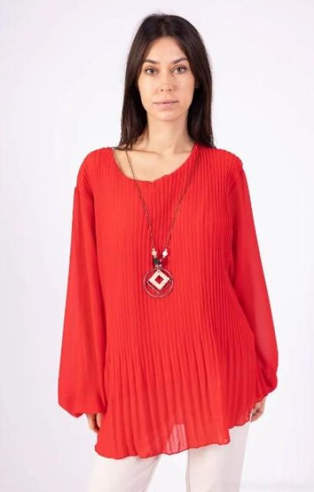 New Collection Sifonkipusero 45312 Pliseerattu tuotekuva 9