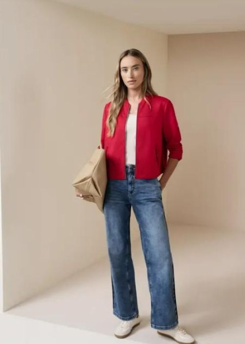 Street One Keinomokkajakku 212993 Salsa red tuotekuva 3 Street One Keinomokkajakku 212993 Salsa red tuotekuva 3