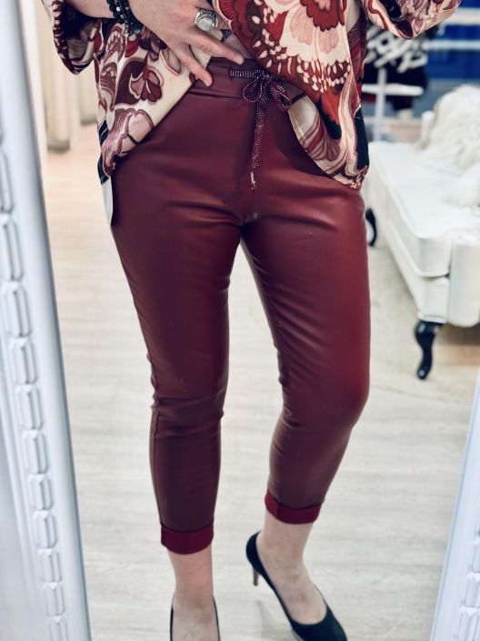 New Collection KeinoNahkaJoggerit 022 tuotekuva 3