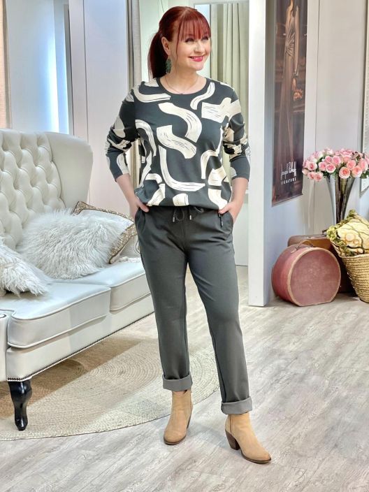 Cecil TrikooPaita 324408 Raw Khaki tuotekuva 1