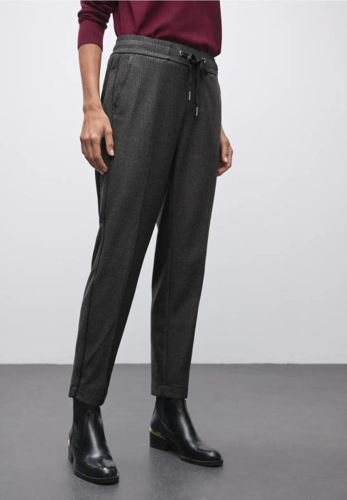 Street One Housut Bonny Melange 380134 Anthracite tuotekuva 5