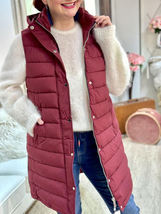 New Collection Toppaliivi 813 Burgundi tuotekuva 4
