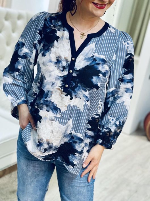 In Front Pusero Ofelia 16958 Blue tuotekuva 2 In Front Pusero Ofelia 16958 Blue tuotekuva 2