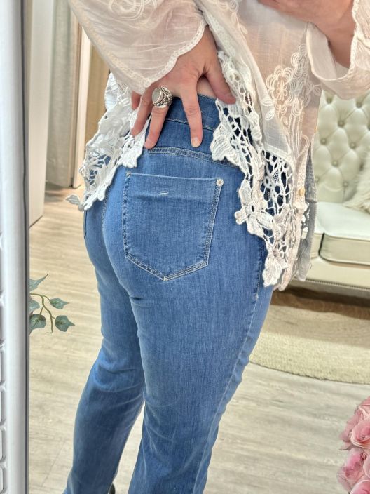 Anna Montana Farkut Dina Straight Fit 5604 Summerstone tuotekuva 3