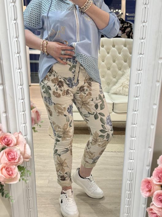 New Collection Joggerit 92007 Kukka tuotekuva 4