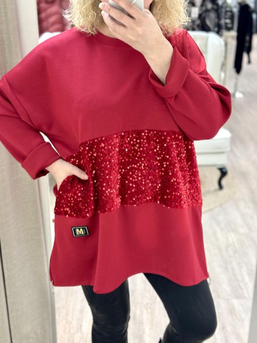 New Collection Tunika PaljettiCollege 2092 tuotekuva 4 New Collection Tunika PaljettiCollege 2092 tuotekuva 4