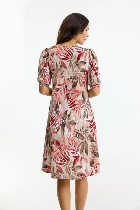 In Front Mekko Lucette 17015 1/2 hiha Rose Wood tuotekuva 6 In Front Mekko Lucette 17015 1/2 hiha Rose Wood tuotekuva 6