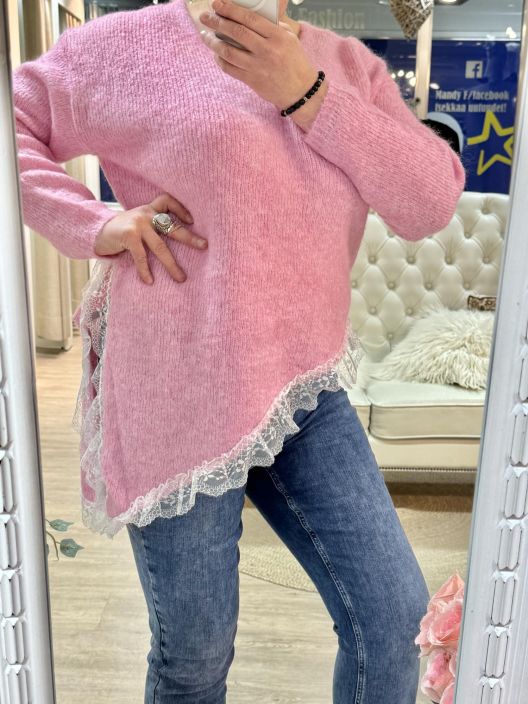 New Collection NeuleTunika/Pusero Pitsihelma 3117 tuotekuva 5 New Collection NeuleTunika/Pusero Pitsihelma 3117 tuotekuva 5