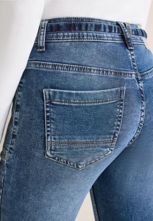 Cecil FarkkuJoggerit Scarlett 380539 Mid Blue Used tuotekuva 6 Cecil FarkkuJoggerit Scarlett 380539 Mid Blue Used tuotekuva 6