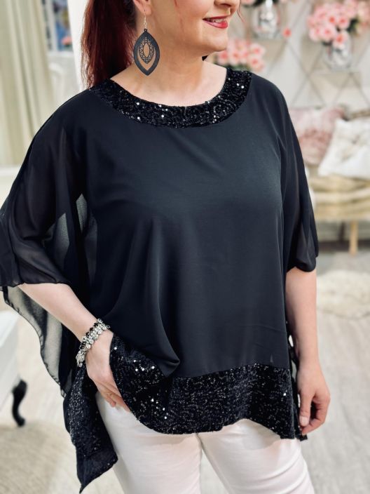 New Collection PonchoPusero Sifonki-Paljetti 83931 tuotekuva 7