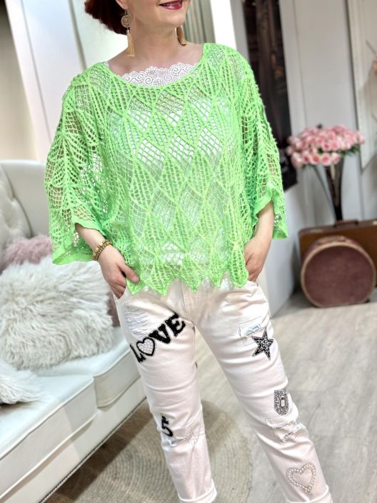 New Collection Verkko-PitsiPusero 1313 tuotekuva 5