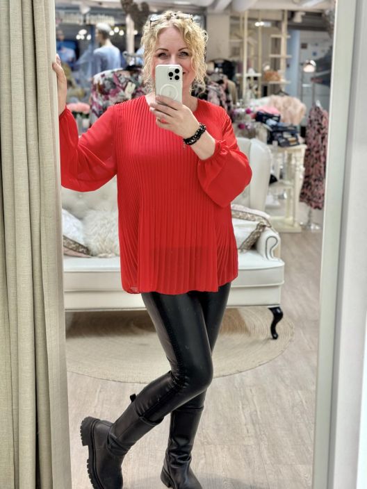 New Collection Sifonkipusero 45312 Pliseerattu tuotekuva 3