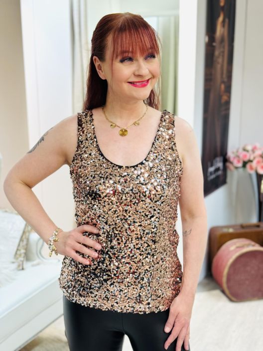 New Collection Paljettitoppi 80826 tuotekuva 2 New Collection Paljettitoppi 80826 tuotekuva 2