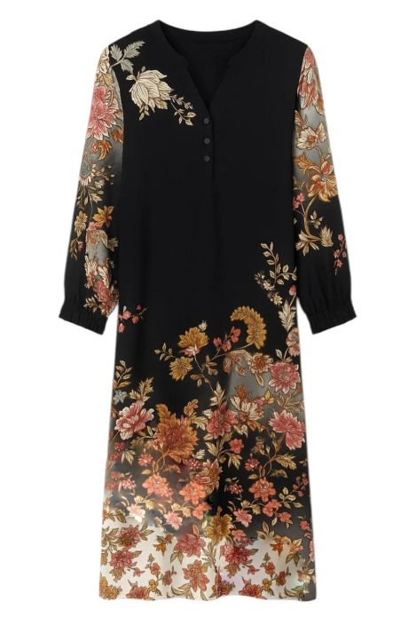 2B Mekko Valmas 1021423 Black Flower tuotekuva 13
