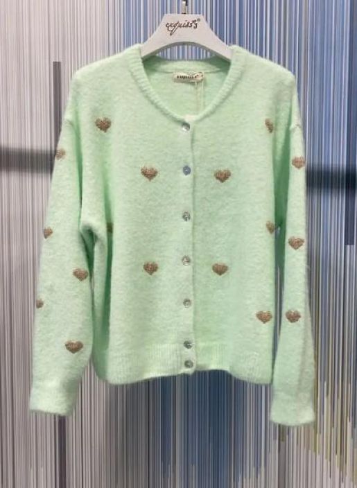 New Collection Neuletakki 7591 Kimallesydän tuotekuva 7 New Collection Neuletakki 7591 Kimallesydän tuotekuva 7