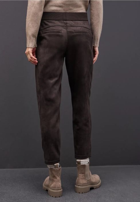 Street One KeinomokkaHousut Bonny Zip 379659 Deep Roast Brown tuotekuva 7