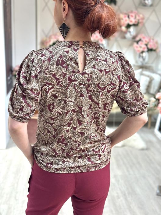 In Front Pusero Grazia 16877 Burgundy tuotekuva 3