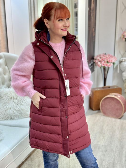 New Collection Toppaliivi 813 Burgundi tuotekuva 2