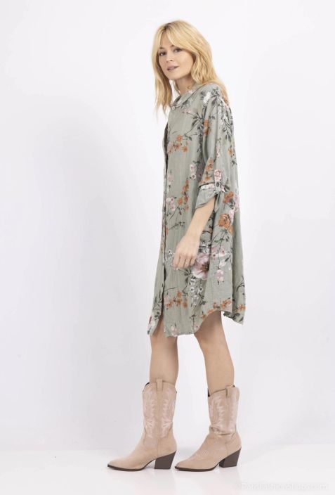 New Collection PellavaTunika/Mekko Kukka 123 tuotekuva 8