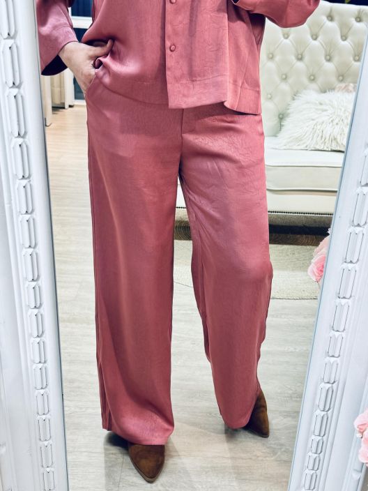 A-VIEW Satiinihousut Carole 8086 Old Rose tuotekuva 2 A-VIEW Satiinihousut Carole 8086 Old Rose tuotekuva 2