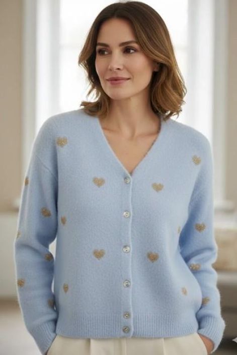 New Collection Neuletakki 7591 Kimallesydän tuotekuva 2