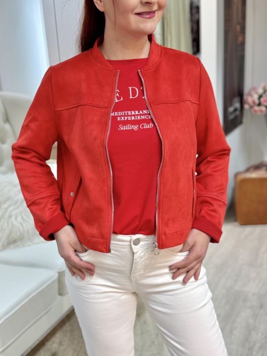 Street One Keinomokkajakku 212993 Salsa red tuotekuva 9 Street One Keinomokkajakku 212993 Salsa red tuotekuva 9