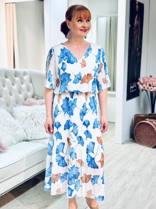 New Collection SifonkiMekko Lehti 946 Pliseerattu tuotekuva 2