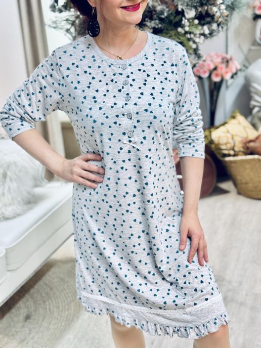 New Collection Yöpaita Sydän 4136 tuotekuva 3