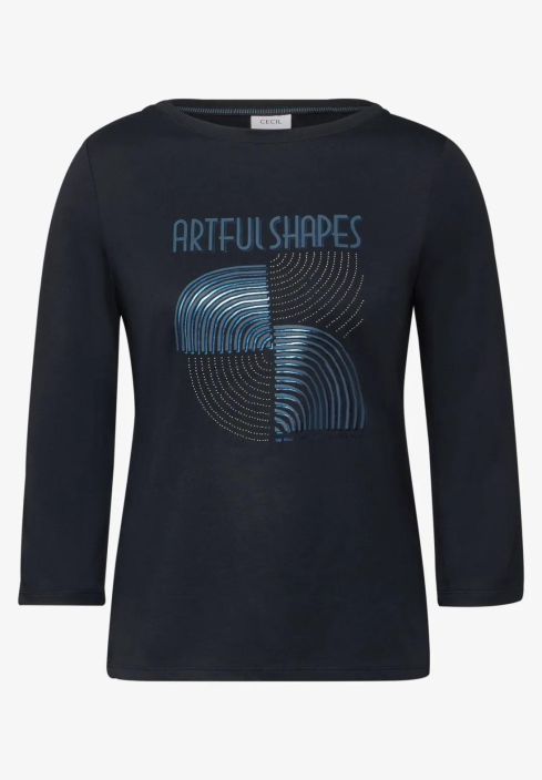 Cecil T-paita 322764 Artful Shades tuotekuva 4