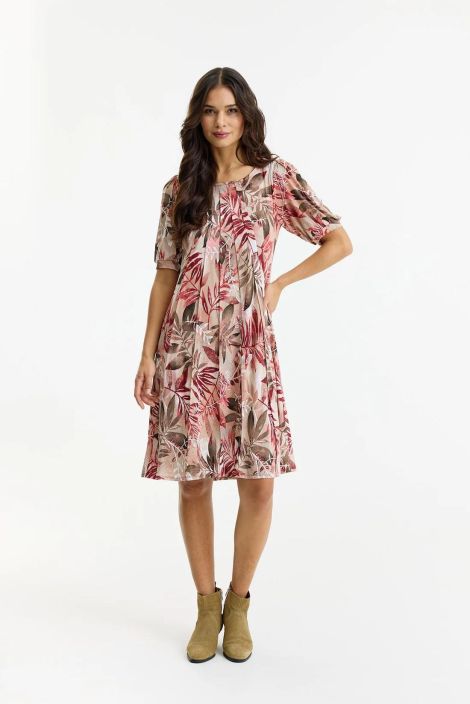 In Front Mekko Lucette 17015 1/2 hiha Rose Wood tuotekuva 5 In Front Mekko Lucette 17015 1/2 hiha Rose Wood tuotekuva 5