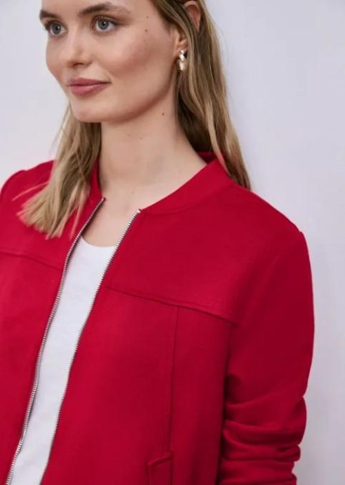 Street One Keinomokkajakku 212993 Salsa red tuotekuva 4 Street One Keinomokkajakku 212993 Salsa red tuotekuva 4