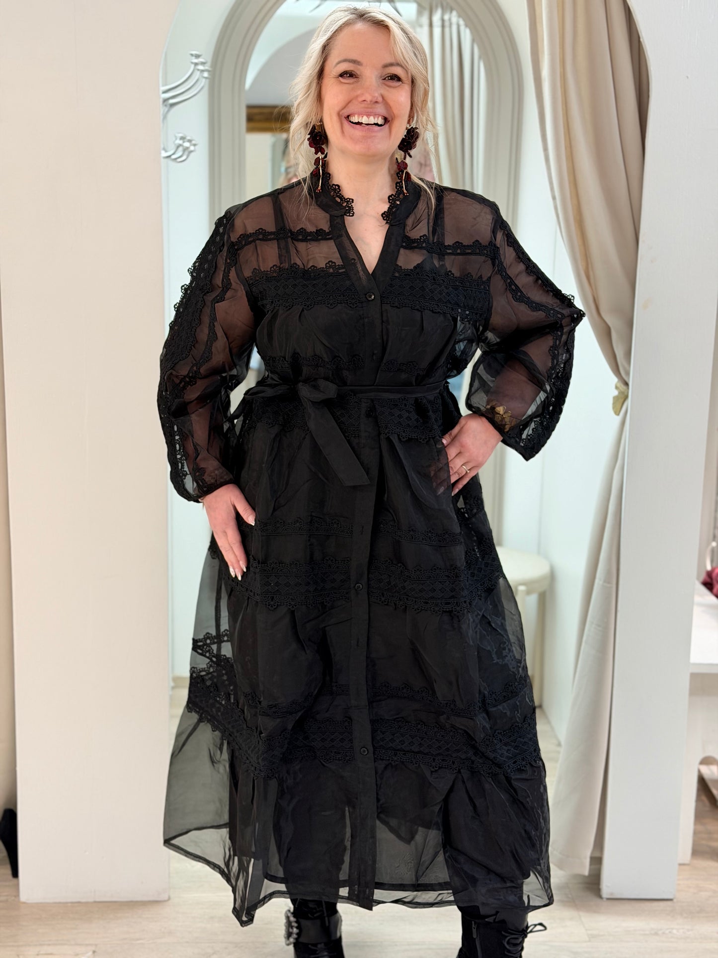Solmittava mekko – Plus size
