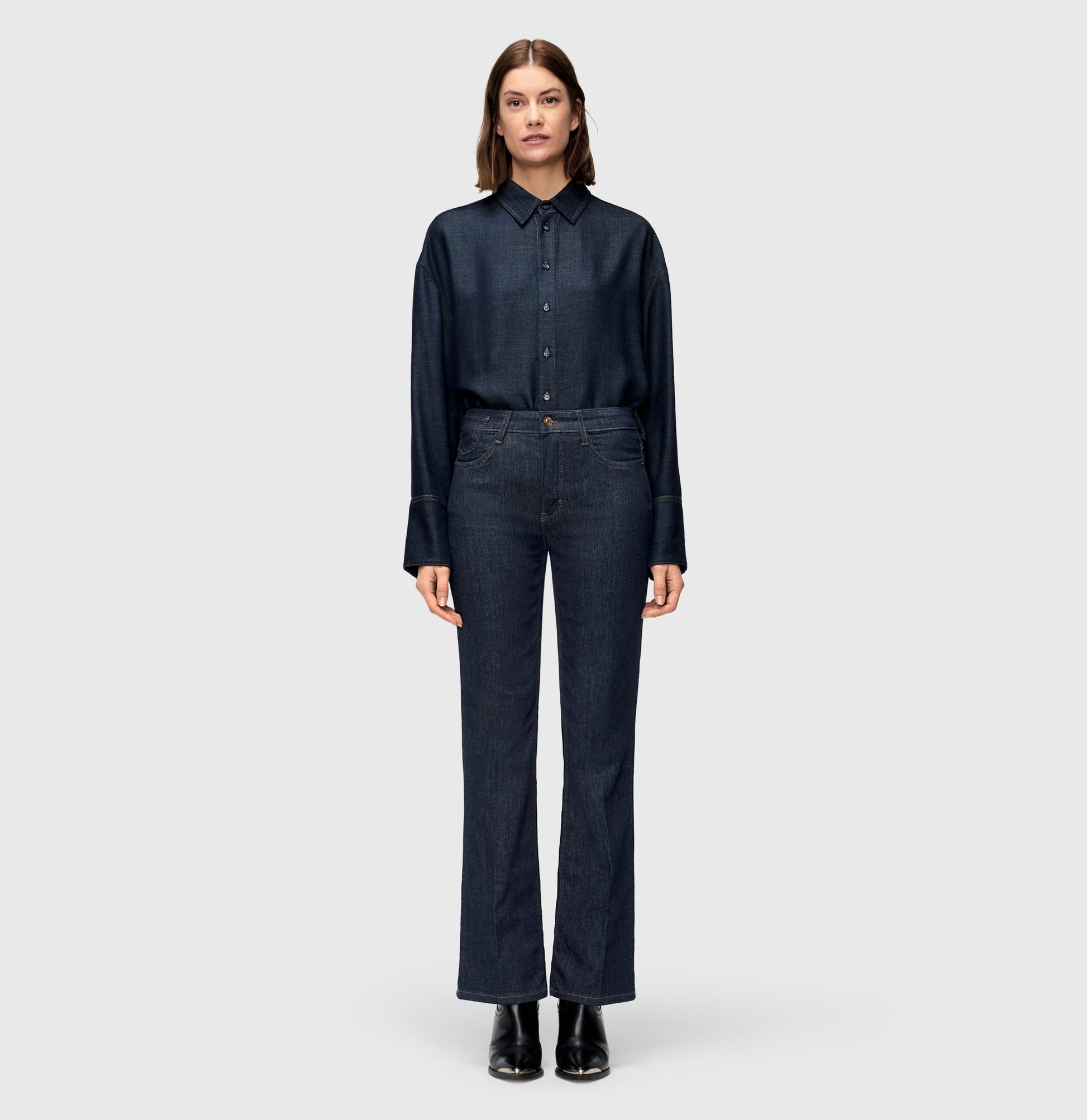 Laura farkut – Fashion rinsed